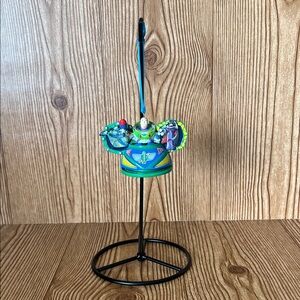 EUC Disney Parks Buzz Lightyear Spinning Attraction Ride Ear Hat Ornament